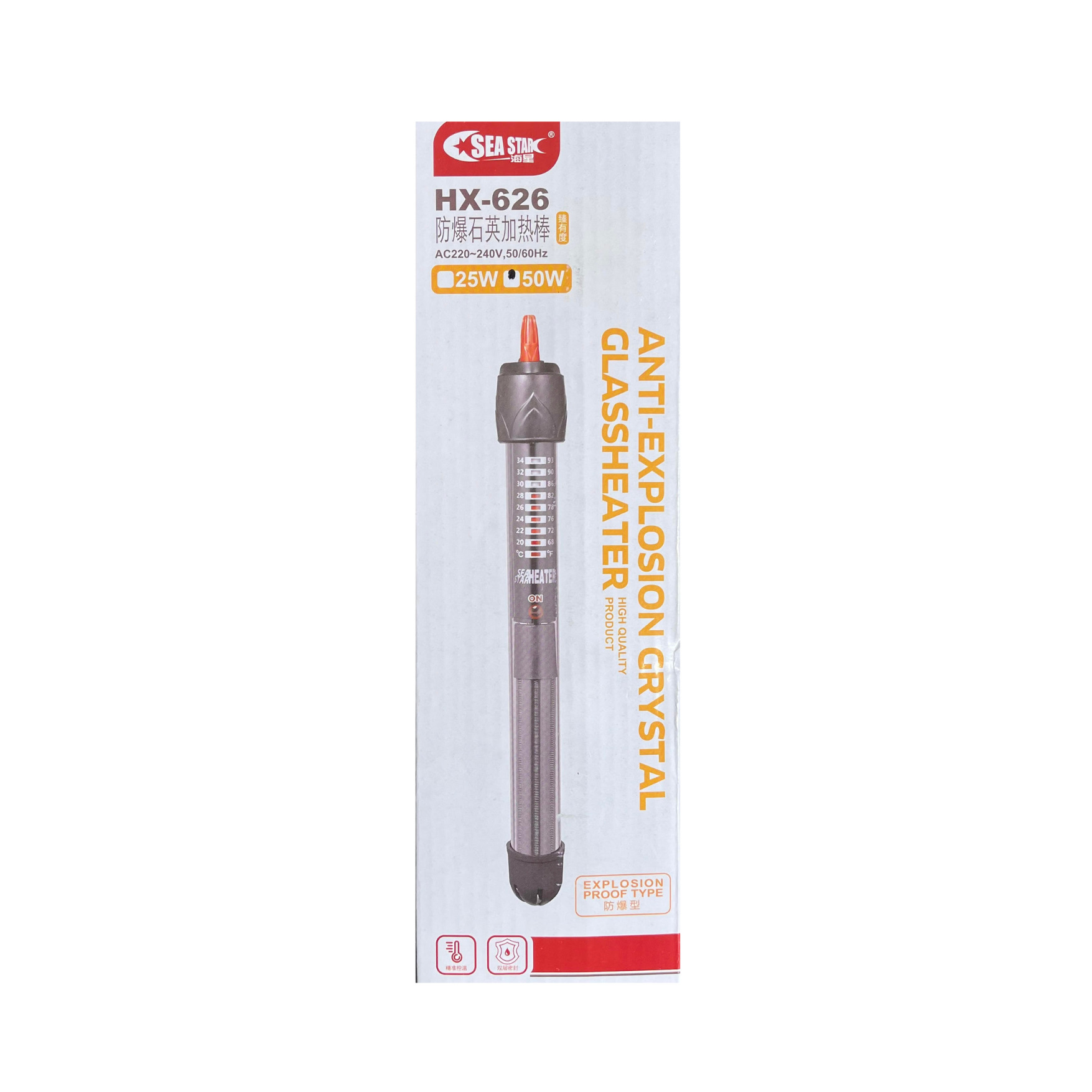 termostrato em vidro